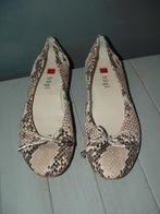 Hogl lederen slangenprint instapper ballerina maat 4½ - 37½, Instappers, Ophalen of Verzenden, Zo goed als nieuw, Hogl
