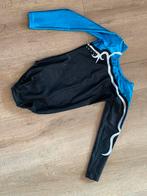 Turnpakje Maat 128, Sport en Fitness, Turnen, Blauw, Zo goed als nieuw, Turnpak(je), Kindermaat 122 t/m 140