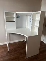 Hoekbureau wit IKEA Micke - Perfect voor thuis!, Huis en Inrichting, Ophalen of Verzenden, Gebruikt, Bureau