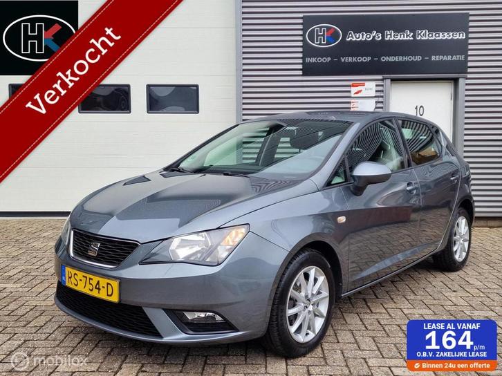 Seat Ibiza 5-deurs 1.0TSi 95pk Style Connect FullNavi PDC LM, Auto's, Seat, Bedrijf, Ibiza, ABS, Airbags, Airconditioning, Alarm