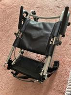 Aluminium rolstoel, vouwframe, met remmen, Diversen, Rolstoelen, Ophalen, Inklapbaar, Zo goed als nieuw, Handbewogen rolstoel