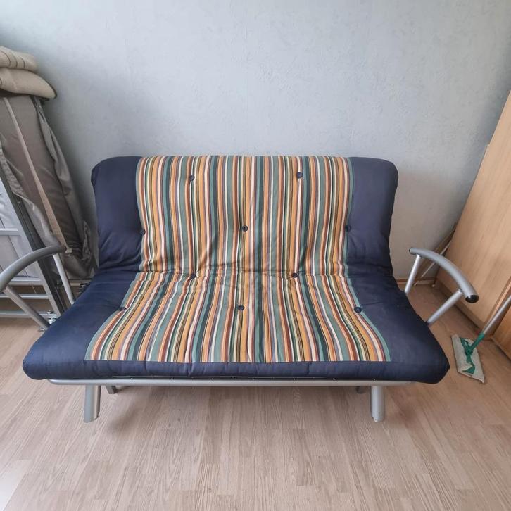 Slaapbank 2pers, Huis en Inrichting, Slaapkamer | Slaapbanken, Gebruikt, Tweepersoons, Ophalen