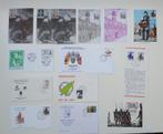 België, enveloppen en briefkaarten met postzegels, stempels, Ophalen, Brief