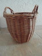 mand riet kwaliteit 27 cm Hoog 24 doorsnede, Mand, Rond, Ophalen of Verzenden, Zo goed als nieuw