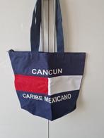 shopper tas Mexico, Sieraden, Tassen en Uiterlijk, Tassen | Damestassen, Ophalen of Verzenden, Nieuw, Blauw, Shopper