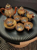 Oud Japans eierschaal theeservies – Kutani / Imari-stijl, Antiek en Kunst, Ophalen of Verzenden