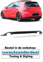 Sport Diffuser Glans Zwart Styling Geschitk Voor VW Golf 7 G, Ophalen of Verzenden
