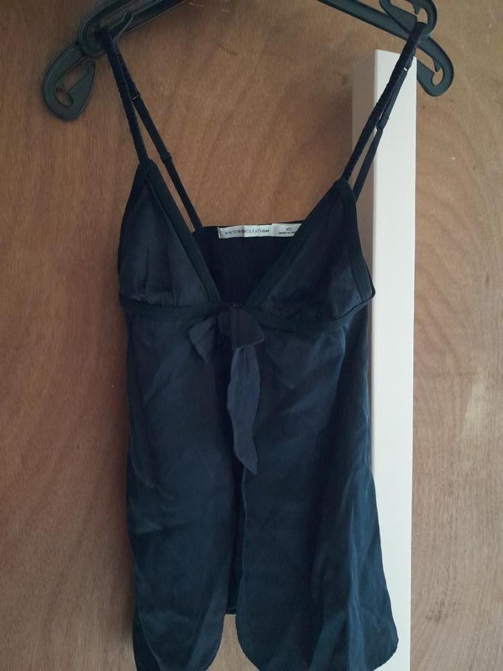 Viktor en Rolf zijden neglige maat 34, Kleding | Dames, Tops, Nieuw, Maat 34 (XS) of kleiner, Zwart, Zonder mouw, Ophalen of Verzenden