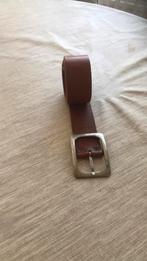 Riem lederen 110 centimeter lange breed 4/8. Centimeter, Kleding | Dames, Riemen en Ceinturen, Ophalen of Verzenden, Zo goed als nieuw