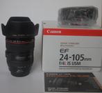 Canon EF 24-105mm F/4L IS zoom lens, Overige typen, Zo goed als nieuw, Zoom, Ophalen