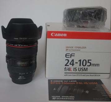 Canon EF 24-105mm F/4L IS zoom lens