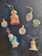 Oude glazen kerstballen, Diversen, Kerst, Ophalen of Verzenden, Gebruikt