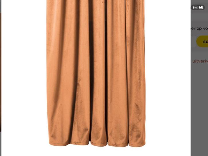 Gordijnen 2 x Xenos 140 bij 250 Terra gordijn haken roede nw, Huis en Inrichting, Stoffering | Gordijnen en Lamellen, Zo goed als nieuw