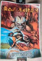 Iron Maiden poster Virtual, Verzamelen, Ophalen of Verzenden, A1 t/m A3, Zo goed als nieuw