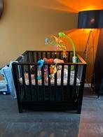 Zwart box met lade, Kinderen en Baby's, Ophalen, Vierkant, Lade