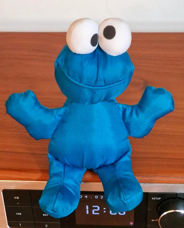 Koekie Monster Hasbro Child Dimension 1993 plushe Poppetje, Kinderen en Baby's, Speelgoed | Knuffels en Pluche, Zo goed als nieuw