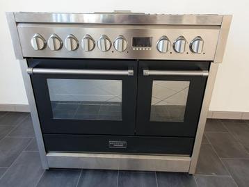 Luxe Fornuis Solitaire Professional 100cm rvs friteuse beschikbaar voor biedingen