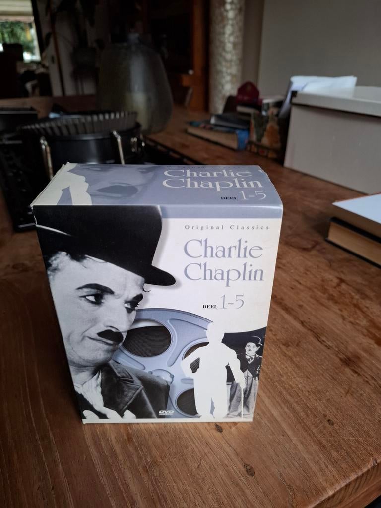 Charlie Chaplin Original Classics - DVD Box (5 stuks), Alle leeftijden, Ophalen of Verzenden, Zo goed als nieuw, Komedie