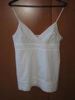 Enig wit katoenen top/tuniekje S.OLIVER, maat 40, snazzeys, Maat 38/40 (M), Verzenden, Wit, Zo goed als nieuw