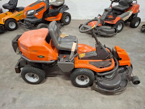 Husqvarna 15V2 zitmaaier 112 cm maaidek Rider 16 103 cm, Tuin en Terras, Zitmaaiers, Gebruikt, 90 tot 120 cm, Ophalen
