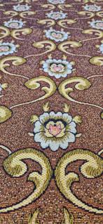 Grand foulard met goud glitter touche 220/130, Huis en Inrichting, Woonaccessoires | Plaids en Woondekens, Gebruikt, Etten-Leur