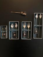 Lepeltjes-vorkjes verzilverd., Antiek en Kunst, Ophalen of Verzenden