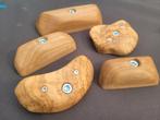 Handgemaakte houten klimgrepen, Sport en Fitness, Klimsport, Ophalen of Verzenden, Nieuw, Klimsport-accessoire