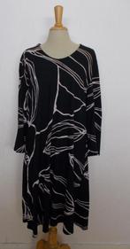 Mooie zwart lichtbruine print jurk van Nanso! M/L, Kleding | Dames, Maat 38/40 (M), Verzenden, Zwart, Nieuw