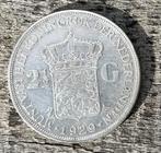 Wilhelmina rijksdaalder 1929, Postzegels en Munten, Munten | Nederland, Ophalen of Verzenden, Koningin Wilhelmina, 2½ gulden