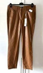 🌻Nieuwe cognac bruine lederlook broek van Cambio 42 44, Cambio, Bruin, Verzenden, Maat 42/44 (L)