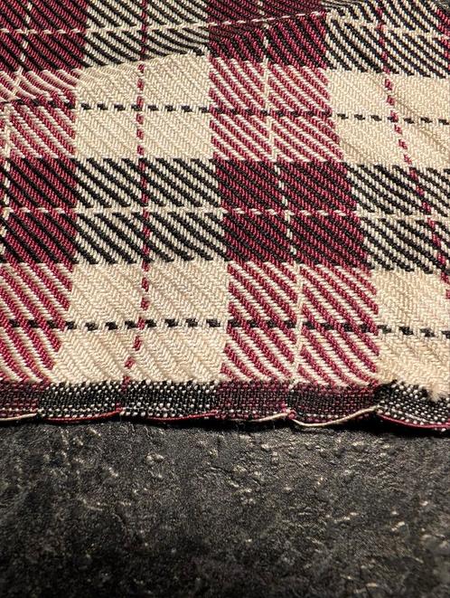 Echte zijde paarse ruitjes per meter, Hobby en Vrije tijd, Stoffen en Lappen, Nieuw, Satijn of Zijde, 120 cm of meer, 200 cm of meer