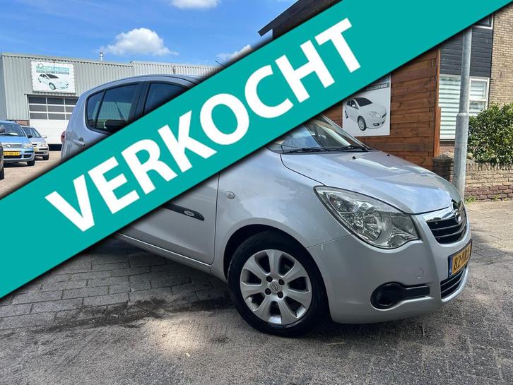 Opel Agila 1.0 Enjoy zeer nette staat+nieuwe apk!, Auto's, Opel, Agila, ABS, Airbags, Airconditioning, Boordcomputer, Centrale vergrendeling