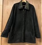 Christ Sport zwaar lederen jas zwart leer - Maat 56 / XXL, Zwart, Vintage, Overige maten, Ophalen of Verzenden