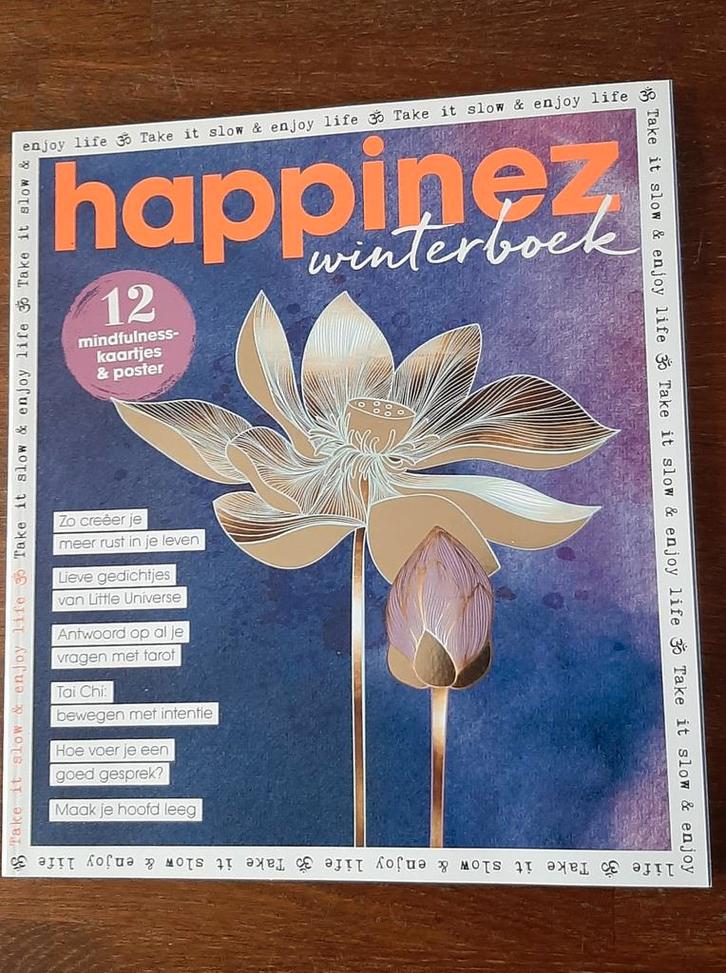 Pakket met Happinez, Seasons,Flow,Gezondnu tijdschriften, Boeken, Tijdschriften en Kranten, Zo goed als nieuw, Damesbladen, Ophalen of Verzenden
