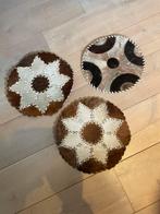 Drie vintage koeienhuid kleedjes, Ophalen of Verzenden, Huis en Inrichting