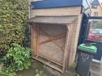 Houthok waterdicht, Tuin en Terras, Ophalen of Verzenden, Gebruikt, Hout