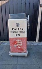 benzine pomp caltex / mancave/oldtimer/retro /vitrage, Ophalen, Gebruikt, Overige typen