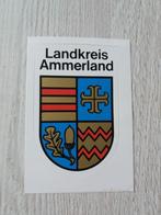 sticker Landkreis Ammerland, Verzamelen, Ophalen of Verzenden, Zo goed als nieuw, Overige typen