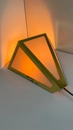 Wandlamp messing driehoek stijl van Glashütte Limburg, Huis en Inrichting, Gebruikt, Vintage, Ophalen of Verzenden, Metaal