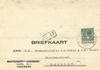 Maatschappij Carisborg, Treebeek - 11.1927 - briefkaart - 19, Ophalen of Verzenden, Briefkaart
