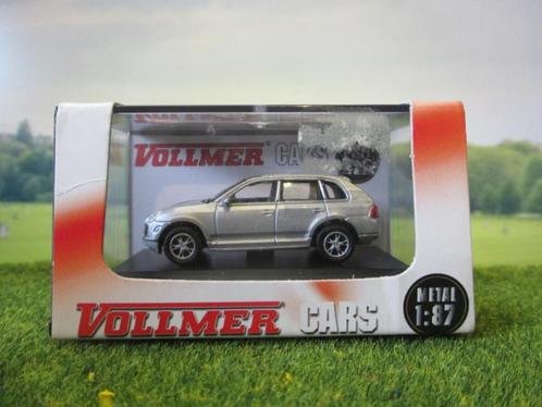 Porsche Cayenne Turbo - Vollmer grijsmetallic, Hobby en Vrije tijd, Modelauto's | 1:87, Nieuw, Auto, Overige merken, Ophalen of Verzenden