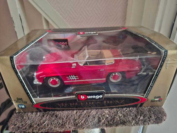 Mercedes 300 SL 1:18 Burago, Hobby en Vrije tijd, Modelauto's | 1:18, Nieuw, Bburago, Ophalen of Verzenden