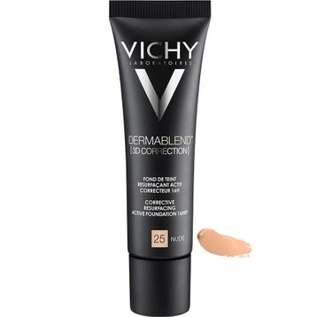 Vichy Dermablend 3D Correctie Foundation nr25 Nude 30ml* beschikbaar voor biedingen