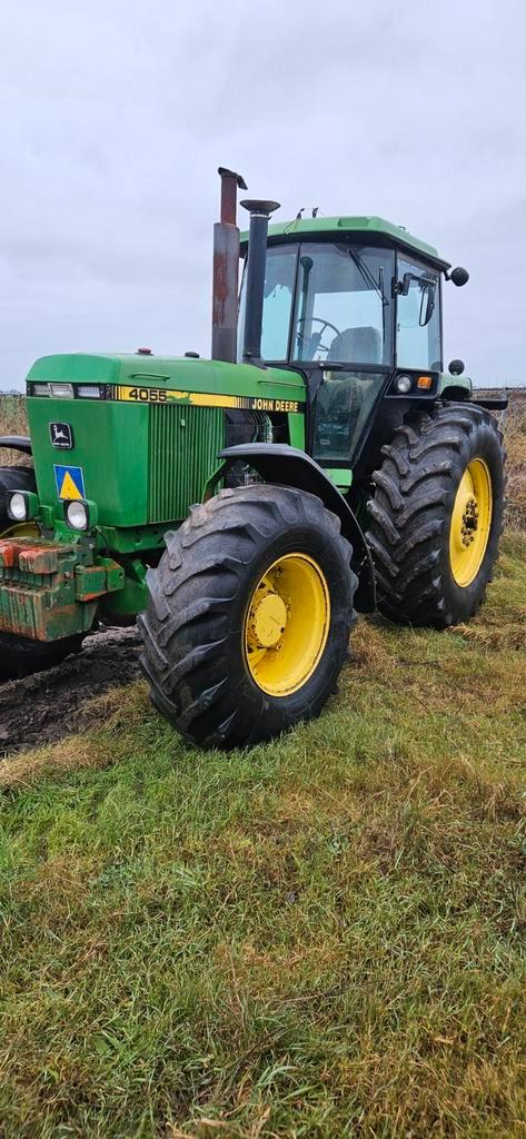 John deere 4055 4wd, Zakelijke goederen, Agrarisch | Tractoren, meer dan 10000, John Deere, 120 tot 160 Pk, Gebruikt, Ophalen of Verzenden