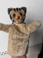 Vintage Steiff Tabby cat handpop, Antiek en Kunst, Ophalen of Verzenden