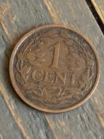 1 Cent 1929, Ophalen of Verzenden, Koningin Wilhelmina, 1 cent, Losse munt