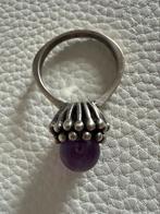 M083/ ( KULTASEPPA SOLOVAARA) Zilveren ring Finland 17 3/4, Gebruikt, Verzenden, Paars, X