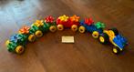 Duplo Trekker met Bloemetjes erop (DUPLO set - Q), Kinderen en Baby's, Speelgoed | Duplo en Lego, Ophalen, Gebruikt, Losse stenen