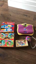 Dora junior laptop en puzzels, Kinderen en Baby's, 4 tot 6 jaar, Gebruikt, Ophalen of Verzenden