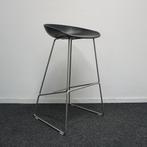 HAY About a Stool AAS38 barkrukken | Zwart | RVS onderstel, Huis en Inrichting, Barkrukken, -, 60 tot 90 cm, Ophalen of Verzenden